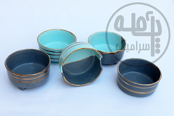 کاسه پایه دار و بی پایه کد K1 و K2